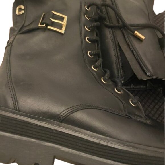 Brand Carvela Boot Sz.40..MADE IN INDIA Blk.Leather - Picture 6 of 13